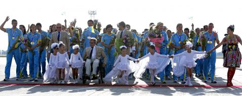 Meeting of the Deaflympic national team of Ukraine