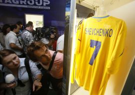 Opening of the Museum of the History of NSC "Olympiyskiy"