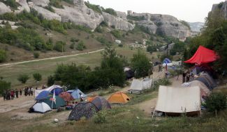 Военно-патриотический лагерь "Крым-Сич 2013"