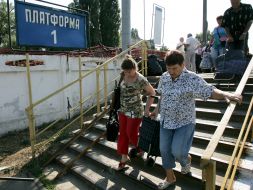 Station of city electric railway