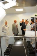 Nikolay Azarov in the Lugansk regional clinical hospital