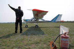 Light aircraft HAZ-30