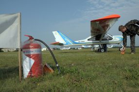 Light aircraft HAZ-30