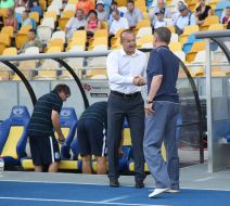 Oleg Blokhin and Roman Grygorchuk