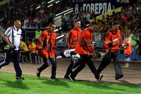 Game moment of the match