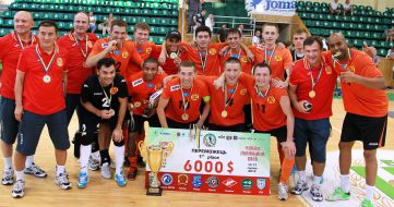 Гравці команди "Тулпар" (Казахстан)