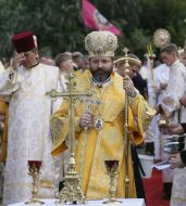 Освячення води на Дніпрі