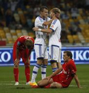 Roman Bezus and Andrey Yarmolenko