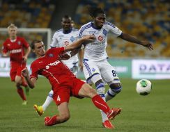 Dieudonne "Dieumerci" Mbokani  and Marin Ljubicic