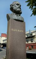 The monument to Karl Marx