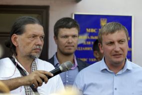 Aleksandr Briginets and Pavel Petrenko