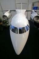 Model of passenger aircraft An-158