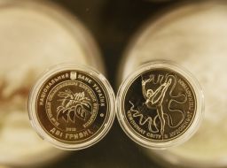 Coin "World cup on a calisthenics"