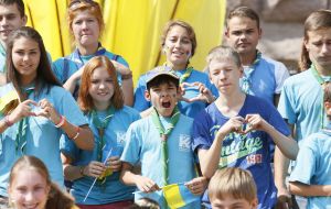 Учасники флешмобу