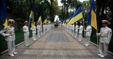 Торжества по случаю 22-й годовщины Независимости Украины