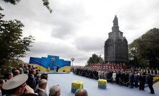Торжества по случаю 22-й годовщины Независимости Украины