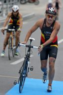 Учасники змагань з тріатлону Kyiv Triathlon Cup-2013