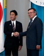 Фумио Кисида и Леонид Кожара