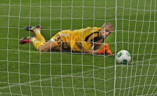 Goal against FC "Aktobe"