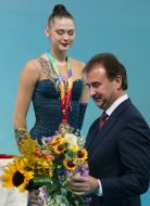 Alina Maksymenko and Aleksandr Popov