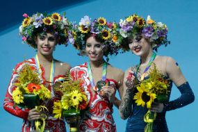 Margarita Mamun, Yana Kudryavtseva and Alina Maksimenko