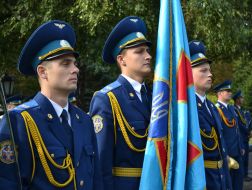 Servicemen of company of the honoured guard