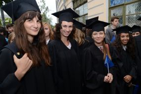 Ceremony of dedication of freshmen in students