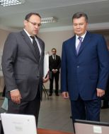 Viktor Yanukovych and Vladislav Kaskiv