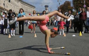 Gymnasts performance