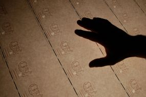 Водяний знак десятигривневої купюри