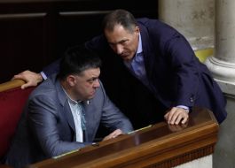 Oleg Tyagnibok and Nikolay Rudkovskiy