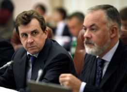 Vladimir Kozak and Dnitriy Tabachnik
