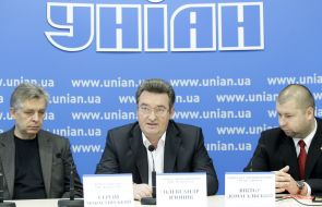 Sergey Monastyrskiy, Aleksandr Vyunik and Viktor Domagalskiy