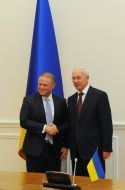 Nikolay Azarov and Joseph Muscat