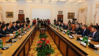 Nikolay Azarov and Liu Yunshan