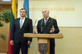 Володимир Рибак та Відас Гедвілас