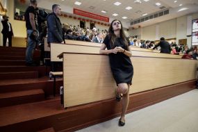 Participants of the opening of the Institute