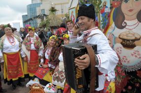 Participants of folk-lore collective