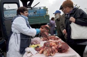 Sale of meat
