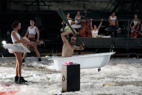 Rehearsal of play "station"