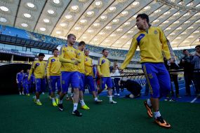 Players of Ukraine football national team