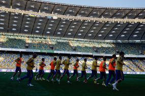 Players of Ukraine football national team