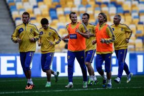 Players of Ukraine football national team