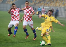 Playing moment of match