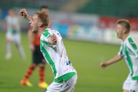 Players of FC "Karpaty" (Lvov)