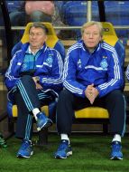 Oleg Blokhin and Aleksey Mikhaylichenko