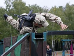 Servicemen of internal troops