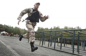 Servicemen of internal troops