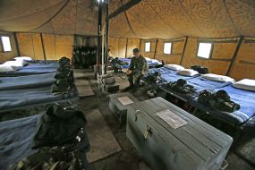 Servicemen of internal troops