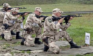 Servicemen of internal troops